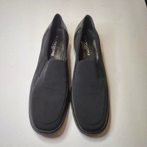 Rangoni Fienze Women's Black Felicia Fabric Salon Shoes Sz 11